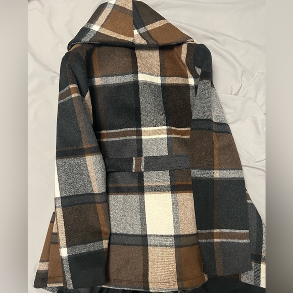 CHICWish Prairie Check Rabato Coat - Picture 10 of 10